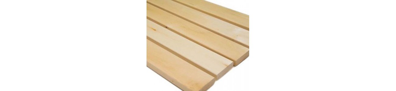 Полок из липы класс А 28x90x1100 мм