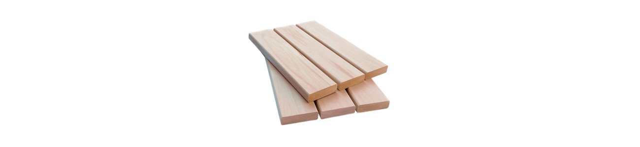 Полок из липы класс Экстра 28x90x1500 мм