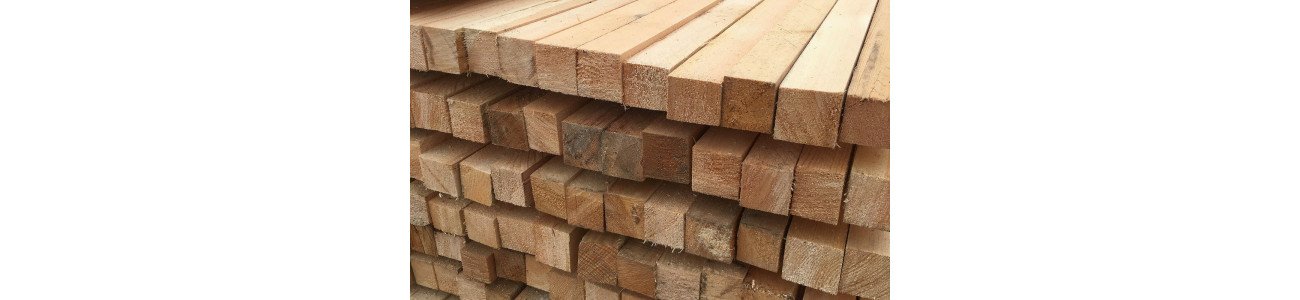 Обрезной брусок из сосны 40x50x3000 мм